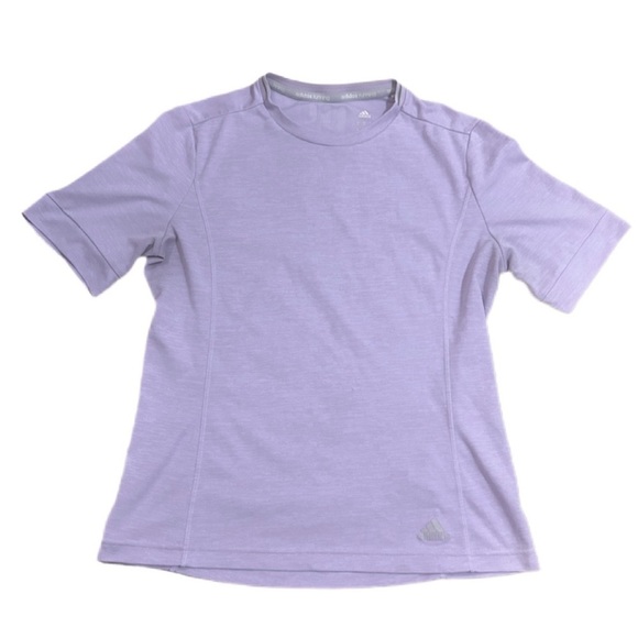 adidas Tops - adidas SN S-S W running sport tee shirt top lilac purple